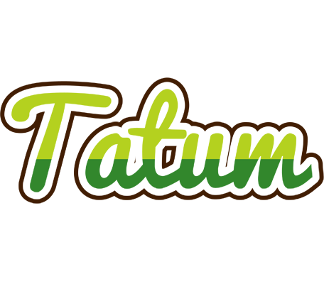 Tatum golfing logo