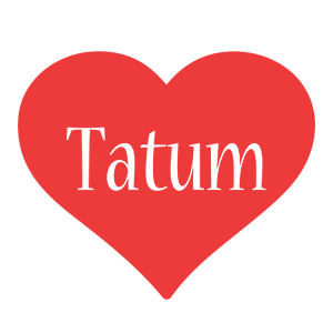 Tatum love logo