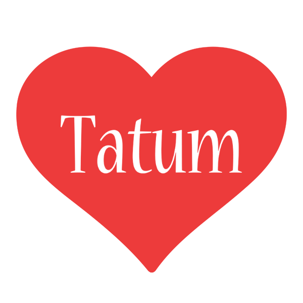 Tatum love logo