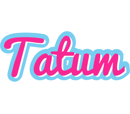 Tatum popstar logo