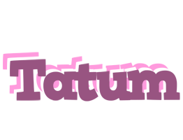 Tatum relaxing logo