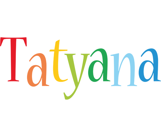 Tatyana birthday logo