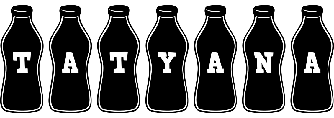 Tatyana bottle logo