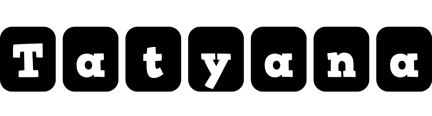 Tatyana box logo