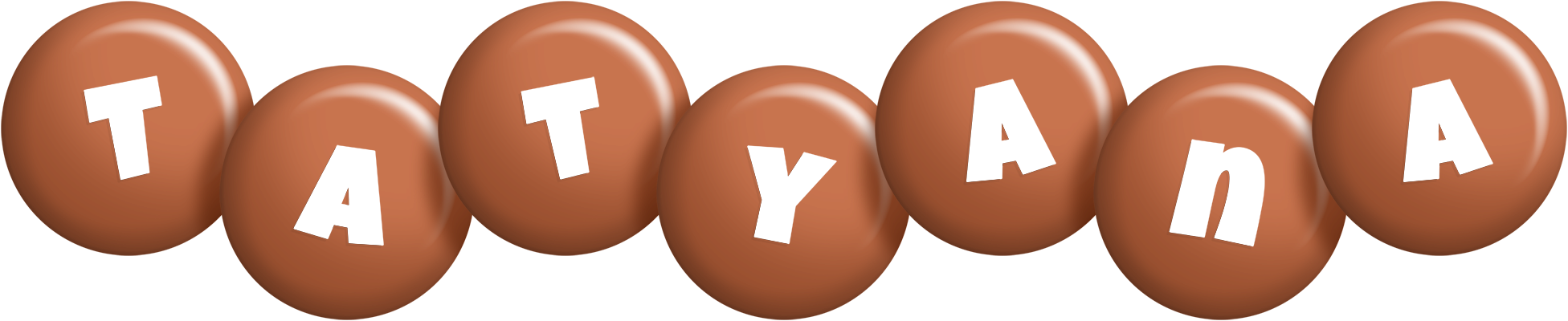 Tatyana candy-brown logo