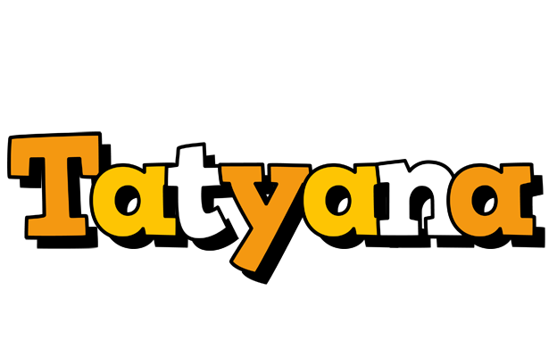 Tatyana cartoon logo