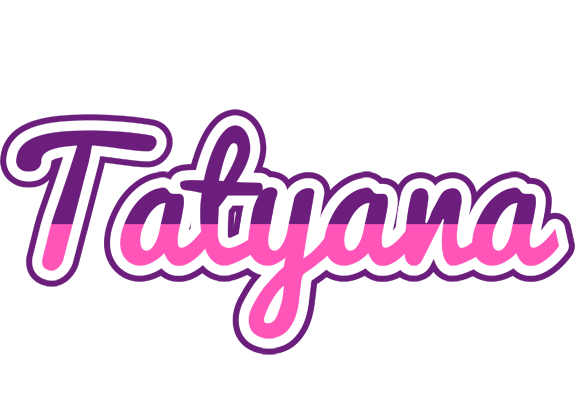 Tatyana cheerful logo
