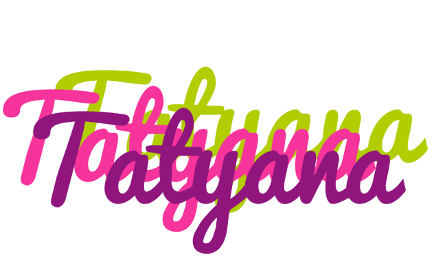 Tatyana flowers logo