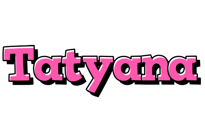 Tatyana girlish logo