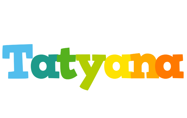 Tatyana rainbows logo