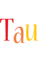 Tau birthday logo