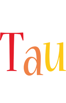 Tau birthday logo