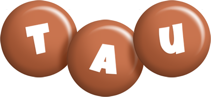 Tau candy-brown logo