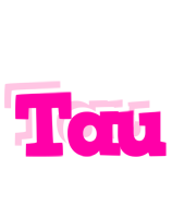 Tau dancing logo