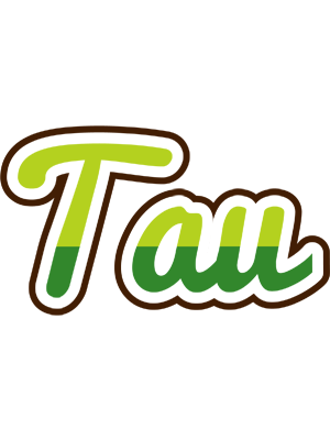 Tau golfing logo