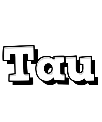 Tau snowing logo