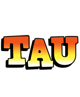 Tau sunset logo