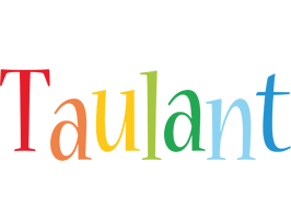 Taulant birthday logo