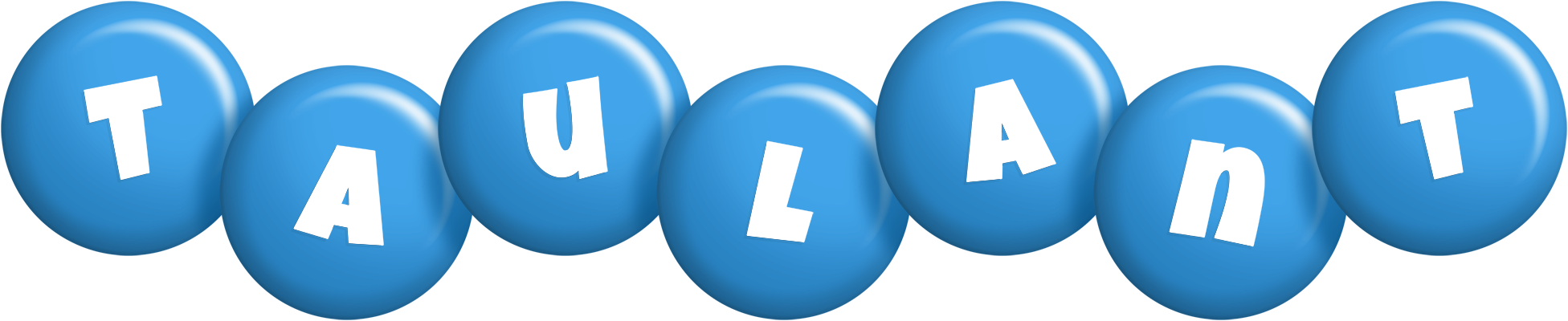 Taulant candy-blue logo