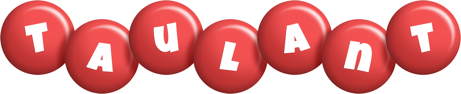 Taulant candy-red logo
