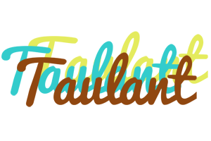 Taulant cupcake logo