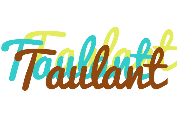 Taulant cupcake logo
