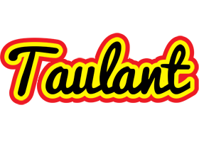 Taulant flaming logo