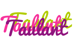 Taulant flowers logo