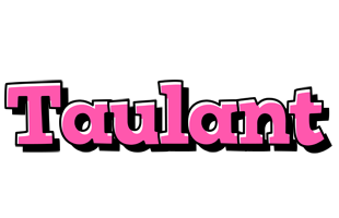 Taulant girlish logo