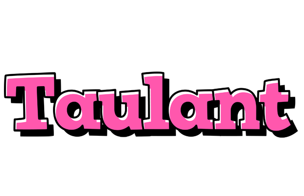 Taulant girlish logo