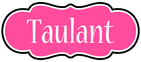 Taulant invitation logo