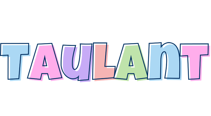 Taulant pastel logo