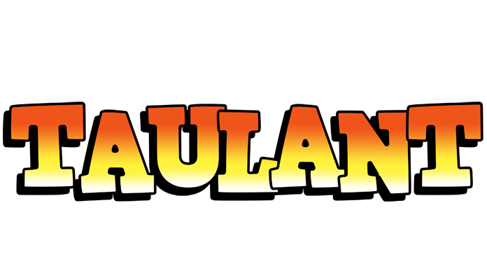 Taulant sunset logo