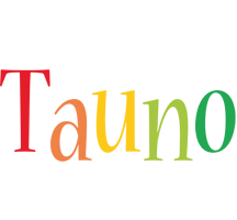 Tauno birthday logo