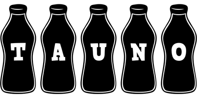 Tauno bottle logo
