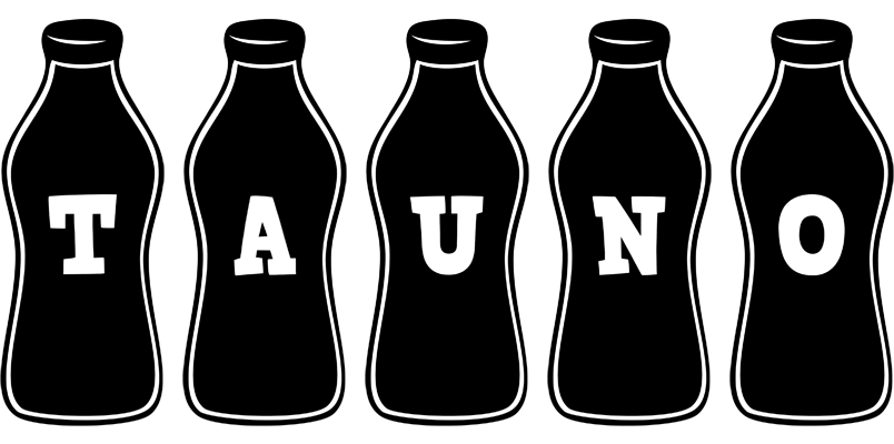 Tauno bottle logo