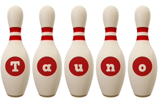Tauno bowling-pin logo