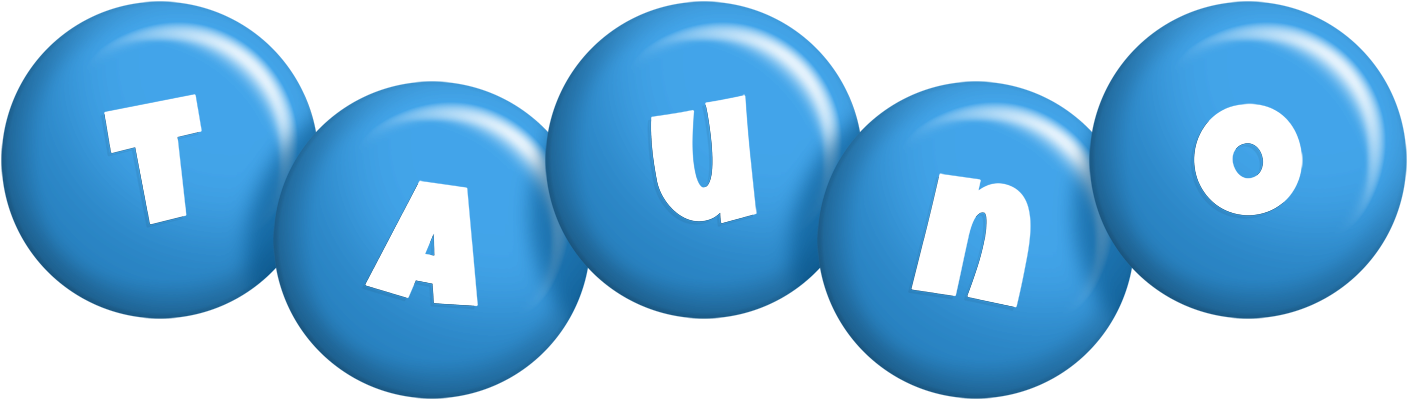 Tauno candy-blue logo