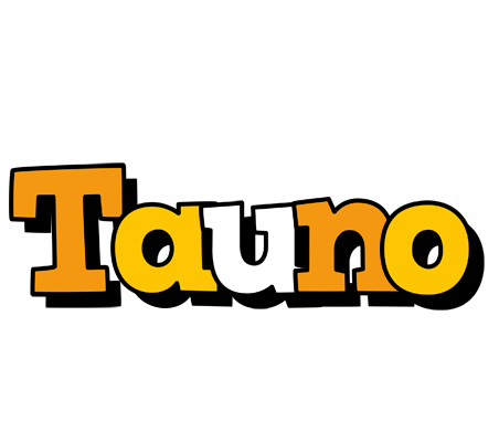 Tauno cartoon logo