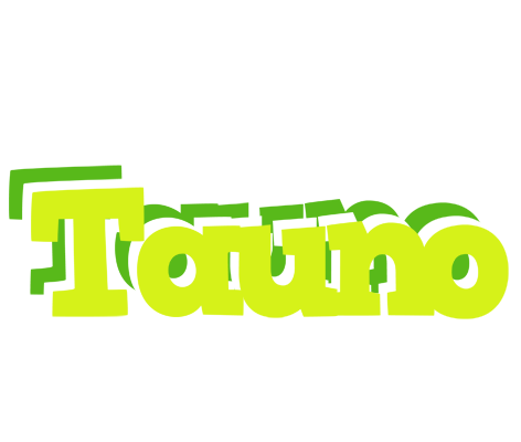 Tauno citrus logo