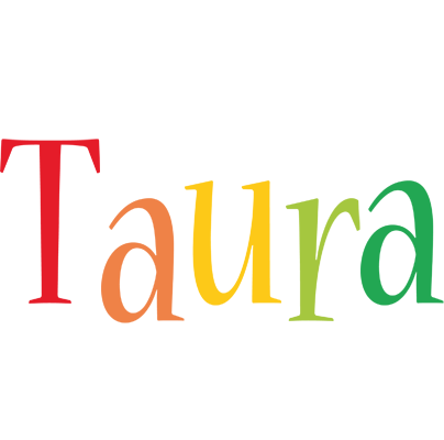 Taura birthday logo