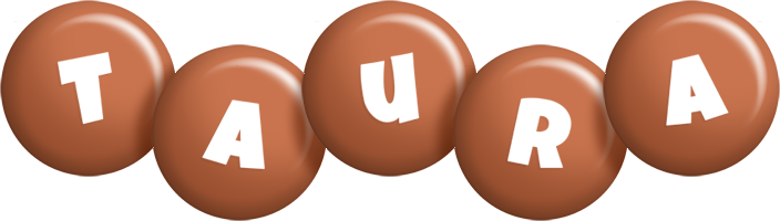 Taura candy-brown logo