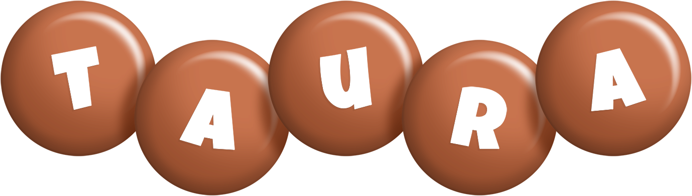Taura candy-brown logo
