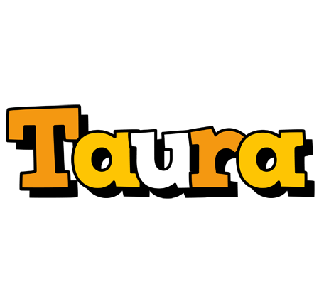Taura cartoon logo