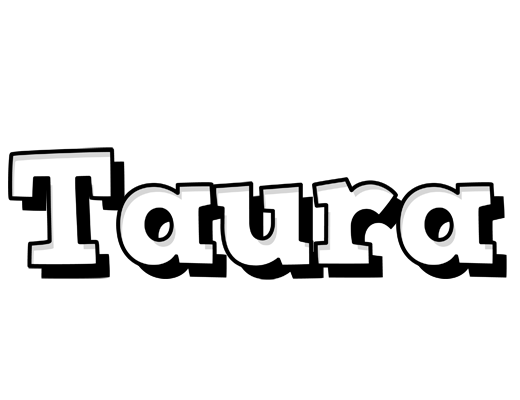 Taura snowing logo
