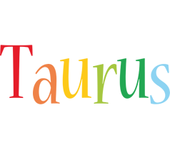 Taurus birthday logo