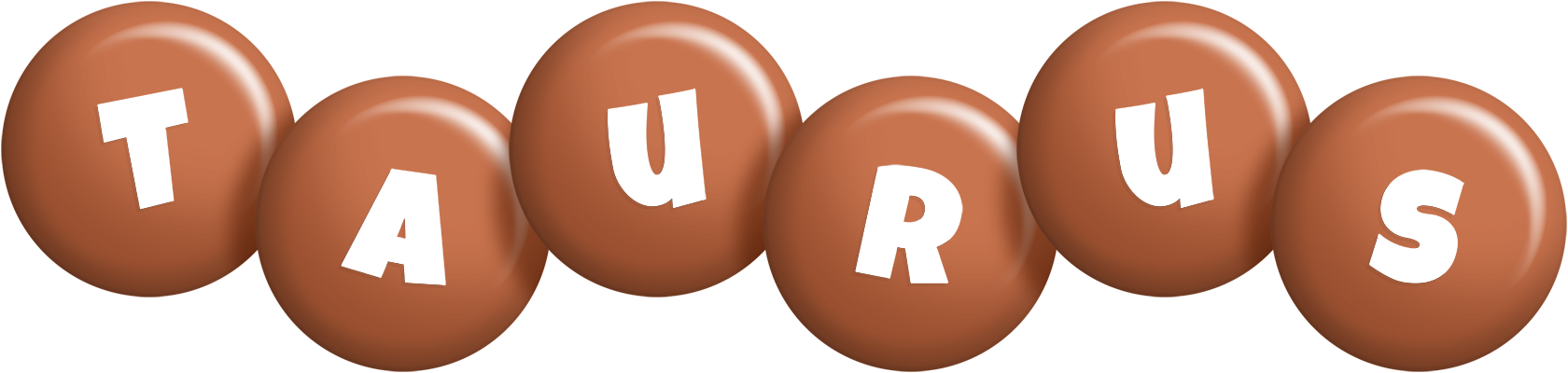 Taurus candy-brown logo
