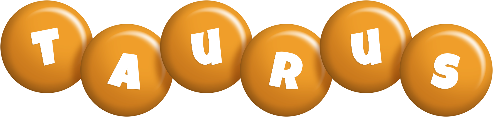 Taurus candy-orange logo