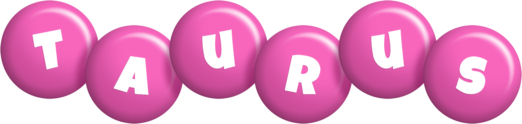 Taurus candy-pink logo
