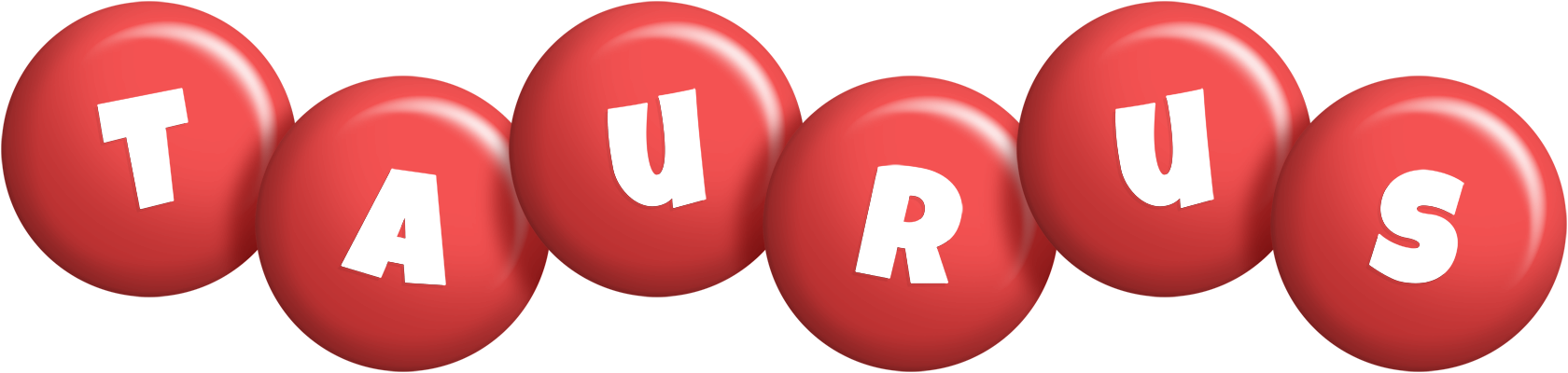 Taurus candy-red logo